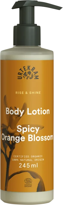 Urtekram Rise & Shine Spicy Orange Blossom Body Lotion 245 ml Urtekram