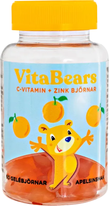 VitaBears C-vitamin + Zink 60st Vitabeaner