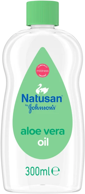 Natusan Baby Oil Aloe Vera 300 ml Natusan