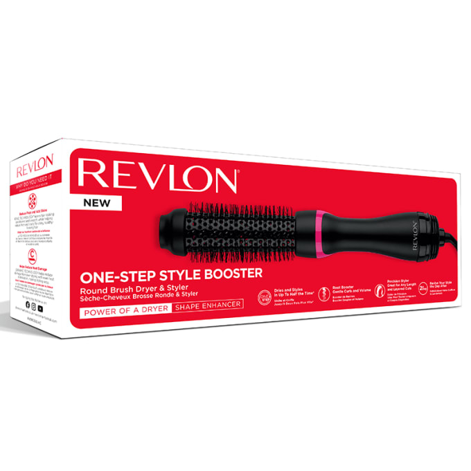 Revlon One-Step Style Booster Round Brush Dryer & Styler Revlon