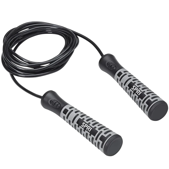Spri Sure-Grip Adjustable Speed Rope Spri
