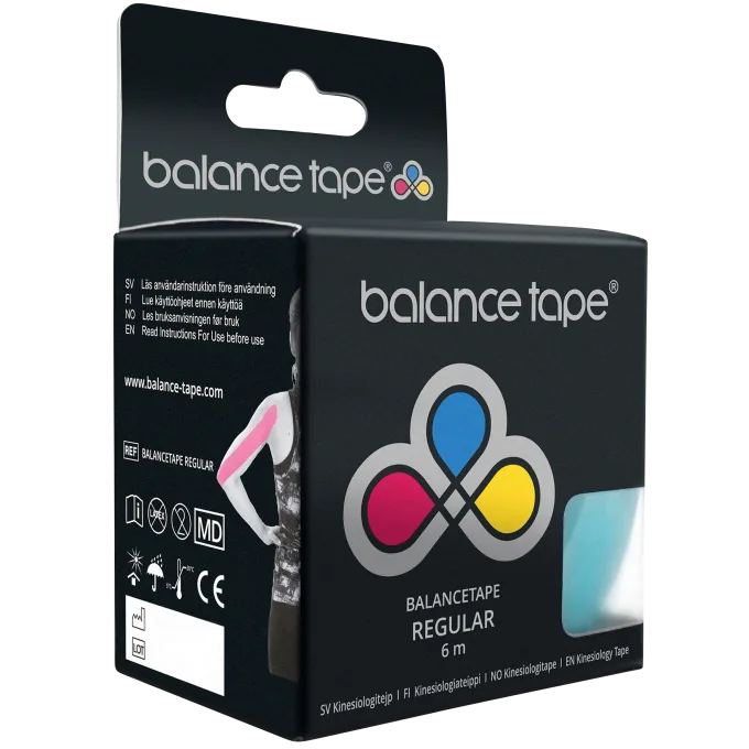 Hegu Kinesiologitejp Balance Tape Turkos Rulle 5cm x 6m Hegu