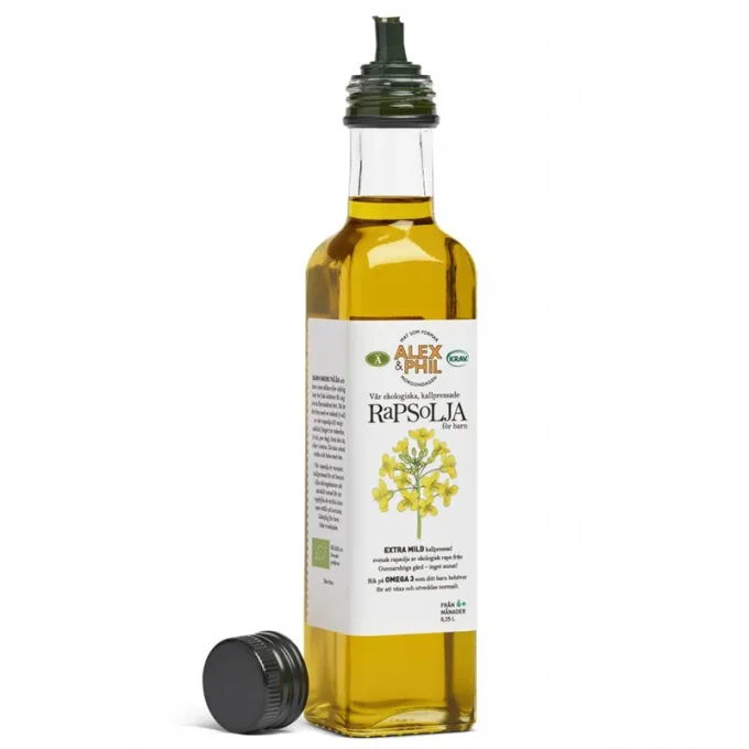 Alex & Phil Vår Milda Kallpressade Rapsolja för Barn 250 ml Alex & Phil