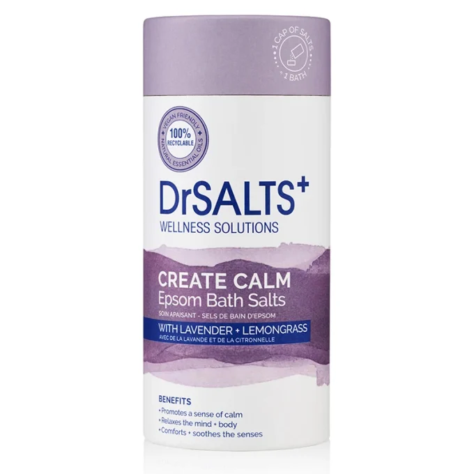 DrSALTS+ Create Calm Epsom Bath Salts 750 g Drsalts+