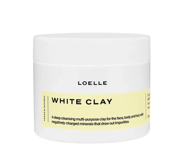 Loelle Moroccan Rhassoul Clay White Sensitive Skin 150 g Loelle