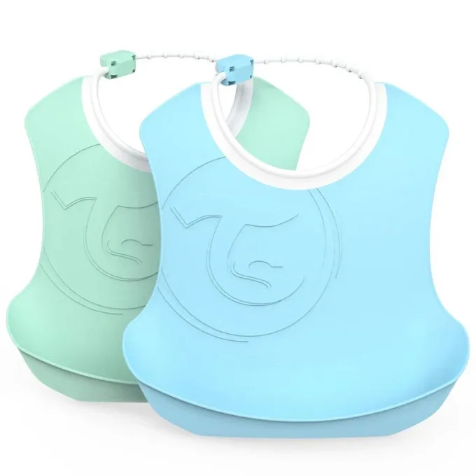 Twistshake Haklapp 4+m Pastellblå & Grön Twistshake