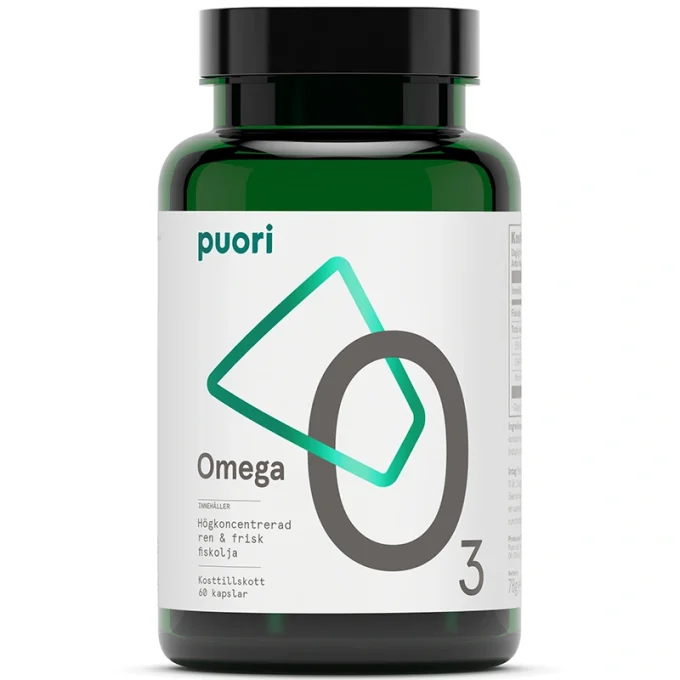 Puori O3 Omega-3 60 kapslar Puori
