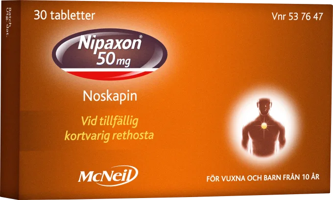 Nipaxon tablett 50 mg 30 st Nipaxon