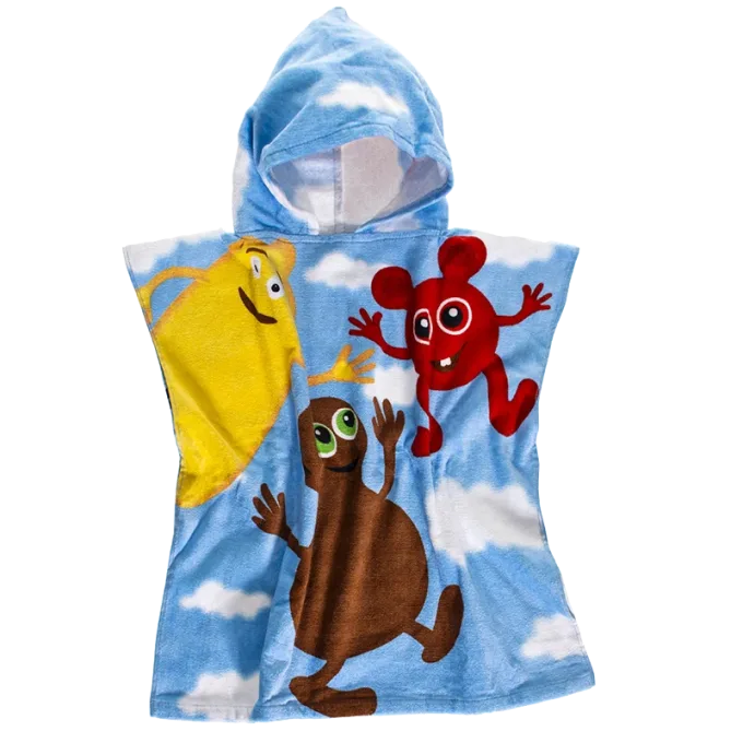 Teddykompaniet Babblarna Badponcho Himmel Teddykompaniet