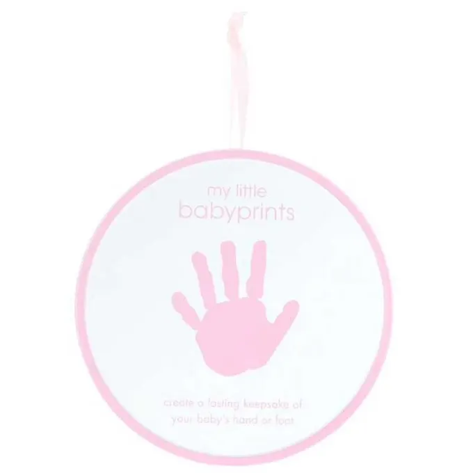 Pearhead Hand/Fotavtryck i Plåtburk Rosa Pearhead