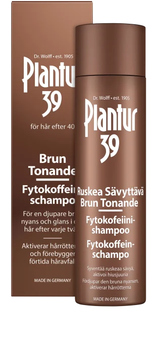Plantur 39 Schampo Brun Ton Fytokoffein 250 ml Plantur