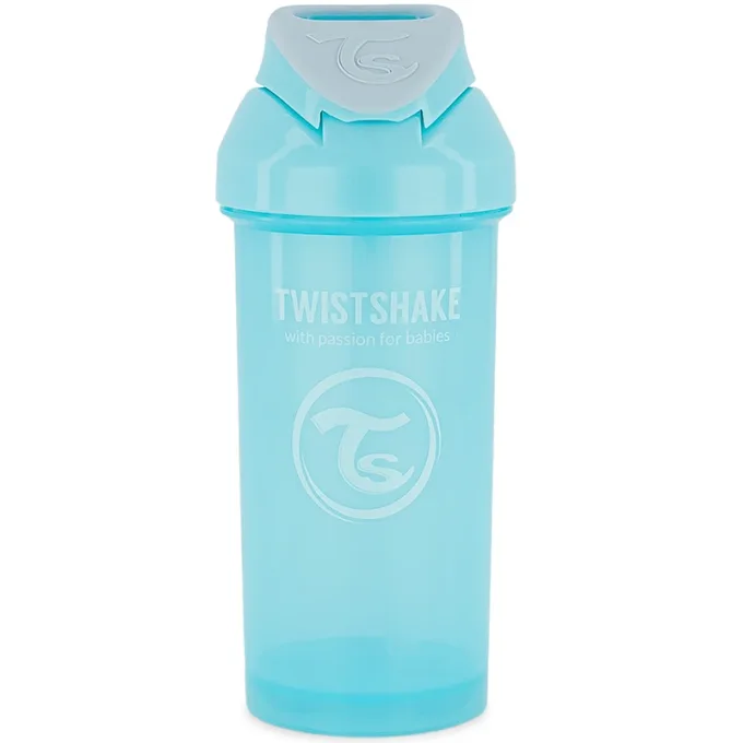 Twistshake Straw Cup 360 ml 6+ mån Pastellblå Twistshake