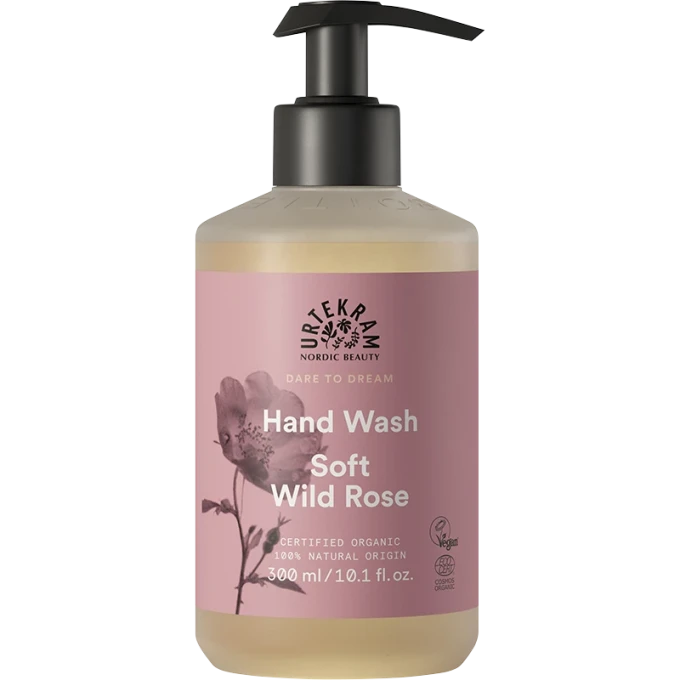 Urtekram Dare To Dream Soft Wild Rose Hand Wash 300 ml Urtekram
