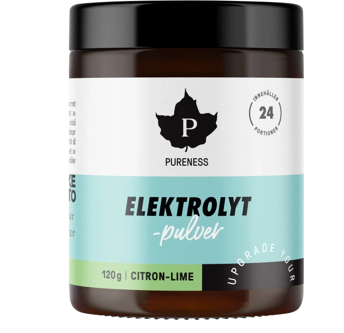 Pureness Elektrolytpulver Citron Lime 120 g Pureness