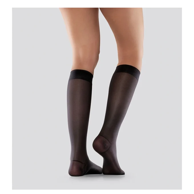 Mabs Nylon Knee Wide Black 1 par L Mabs