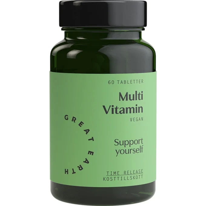 Great Earth Multi Vitamin 60 tabletter Great Earth