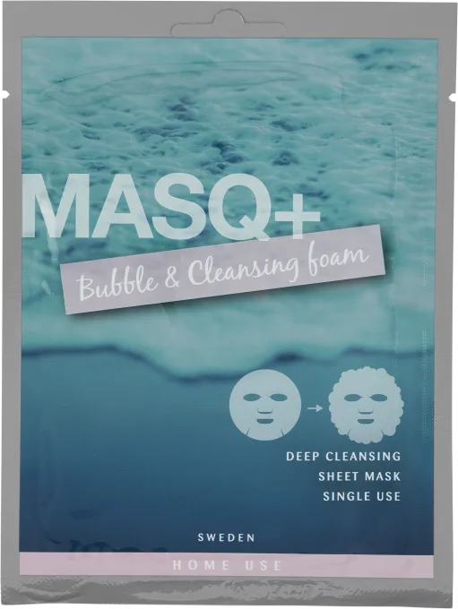 MASQ+ Bubble & Cleansing Foam Sheet Mask 1 st Masq