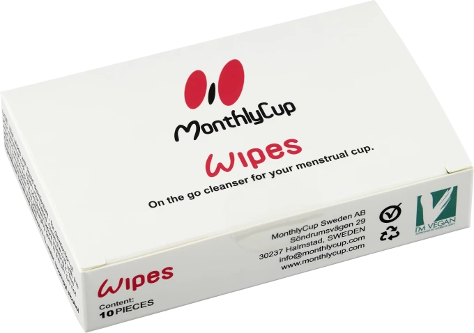 MonthlyCup Wipes 10 st MonthlyCup