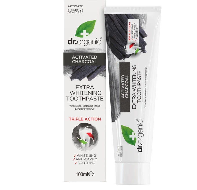 Dr. Organic Activated Charcoal Toothpaste 100 ml Dr.Organic