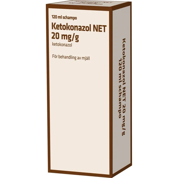 Ketokonazol NET Schampo 20mg/g Plastflaska, 120ml Ketoconazol