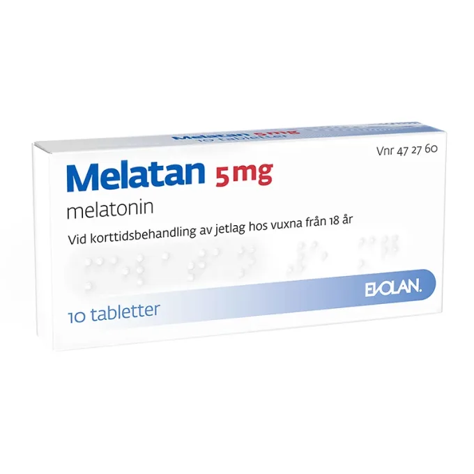 Melatan Tablett 5mg Blister, 10tabletter Melatan