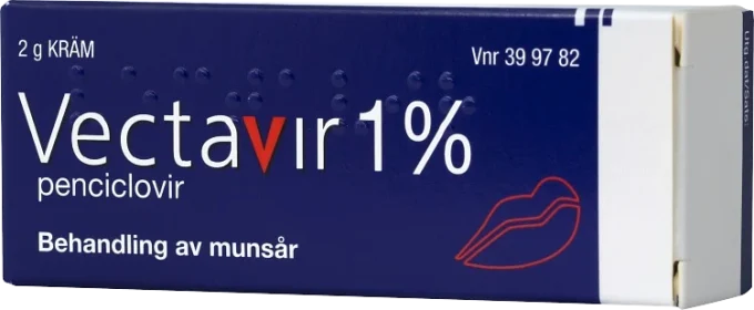 Vectavir kräm 1% 2 g Vectavir