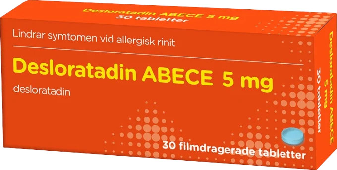 Desloratadin ABECE filmdragerad tablett 5 mg 30 st ABECE