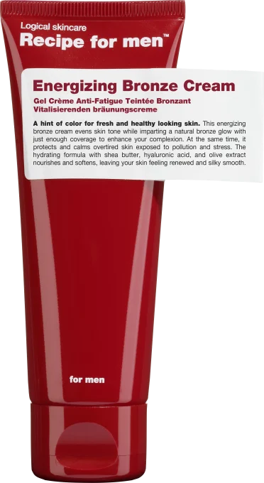 Recipe for Men Enerigizing Bronze Cream 75 ml Recipe for Men