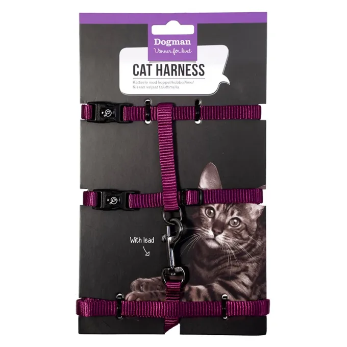 Dogman Kattsele-Set Findus Lila Dogman