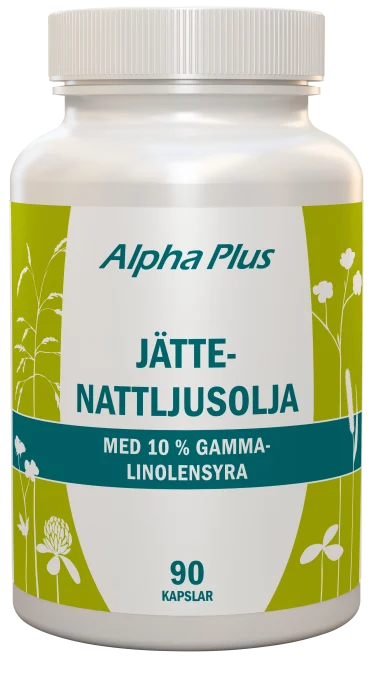 Alpha Plus Jättenattljusolja 90 kapslar Alpha Plus
