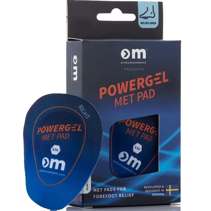 Ortho Movement Powergel Met Pad S/M Ortho Movement