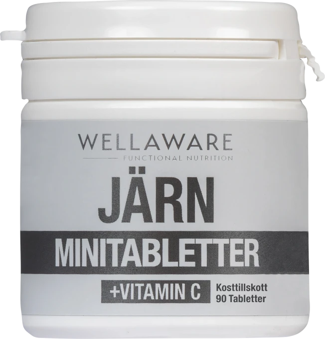 WellAware Järn och Vitamin C 90 minitabletter WellAware