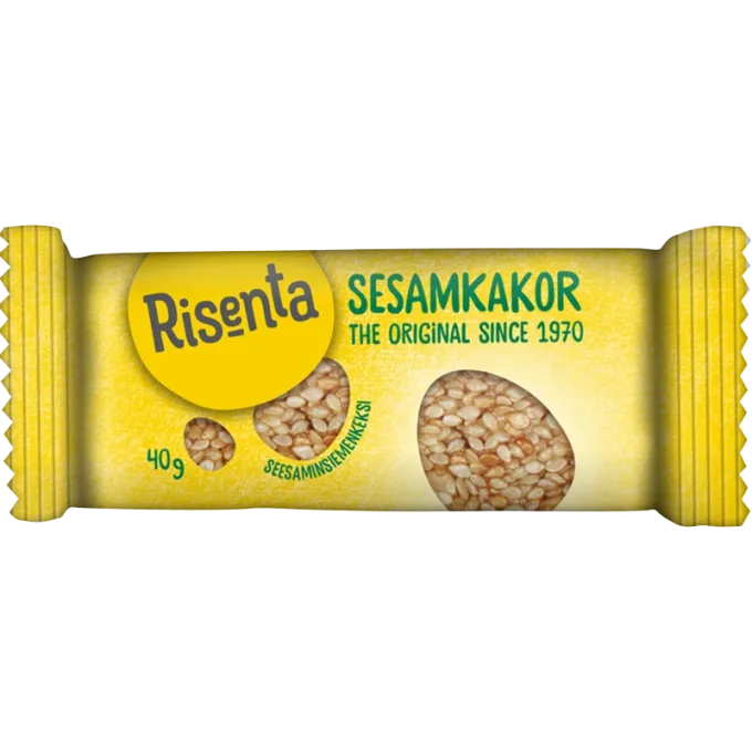 Risenta Sesamkakor Original 40 g Risenta