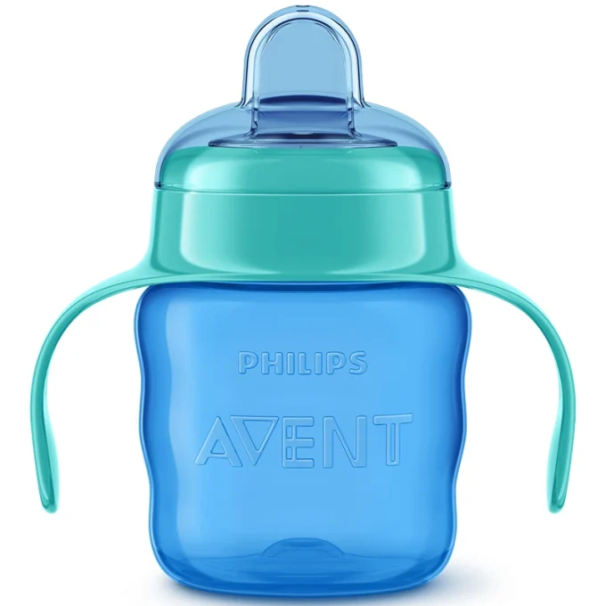 Philips Avent Easy Sip Pipmugg 6 mån+ Blå/Grön 200 ml Philips Avent