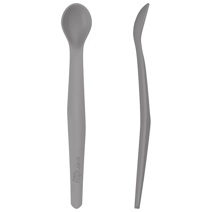 Everyday Baby Sked Silikon med Metallkärna Quiet Grey 2-pack Everyday Baby