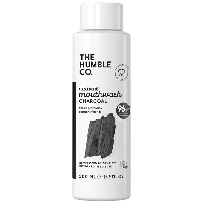 Humble Natural Mouthwash Charcoal 500 ml Humble
