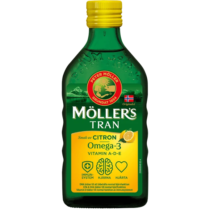 Möllers Tran Citron 250 ml Möllers Tran
