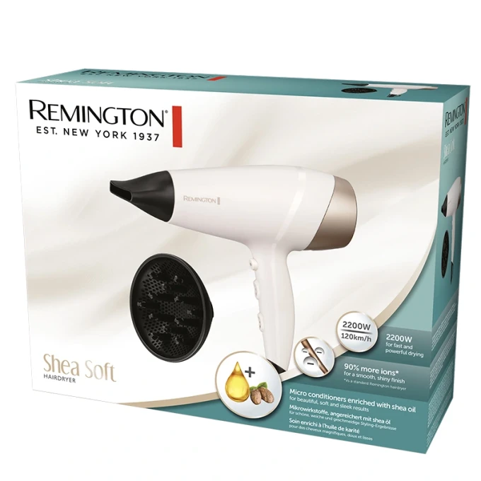 Remington D4740 Shea Soft Hårfön Remington