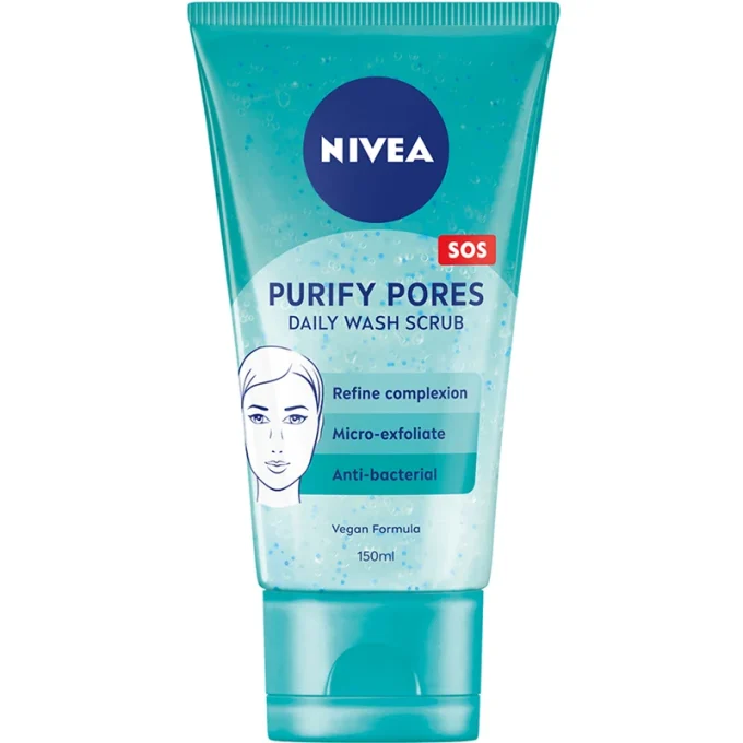 Nivea Anti Blemish Daily Wash Scrub 150 ml Nivea