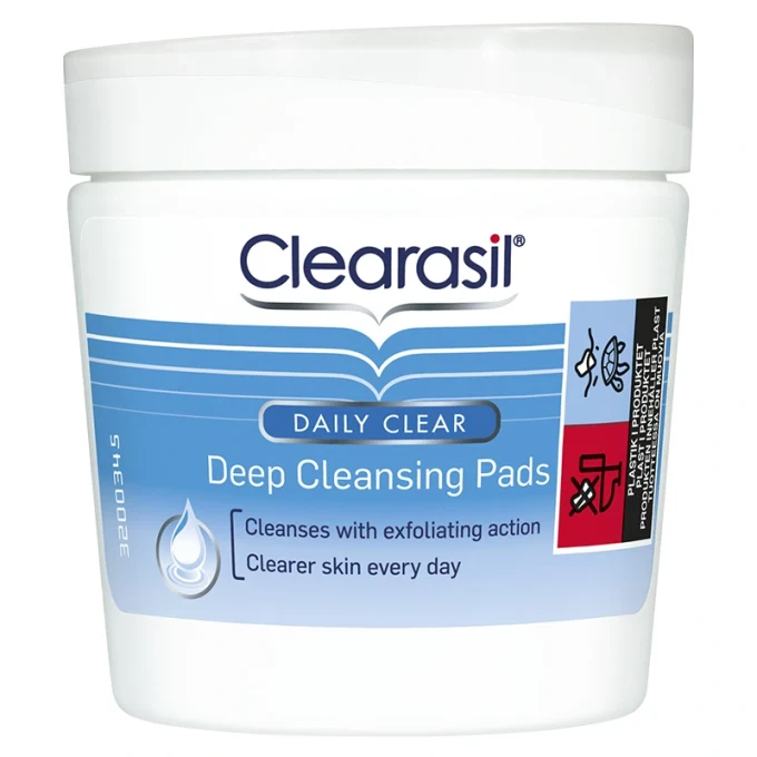 Clearasil Deep Cleansing Pads 65 st Clearasil