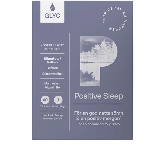GLYC Positive Sleep 40 tabletter Glyc