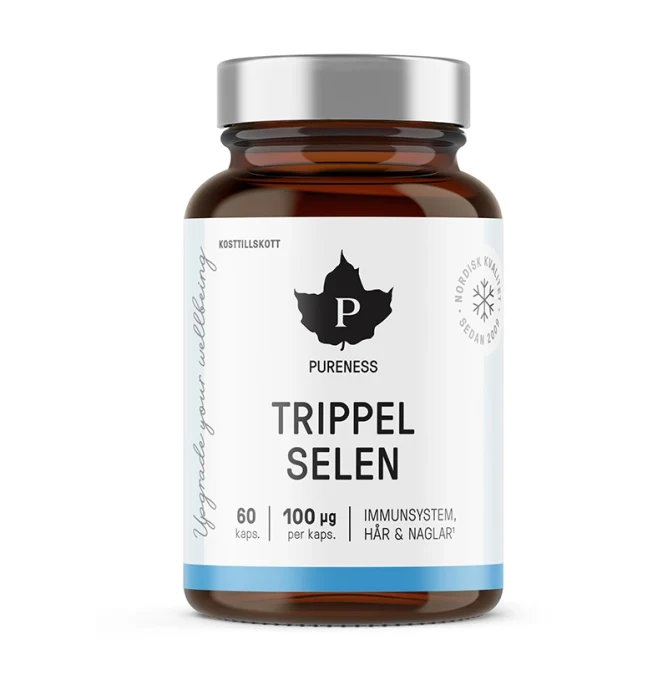 Pureness Trippel Selen 60 kapslar Pureness