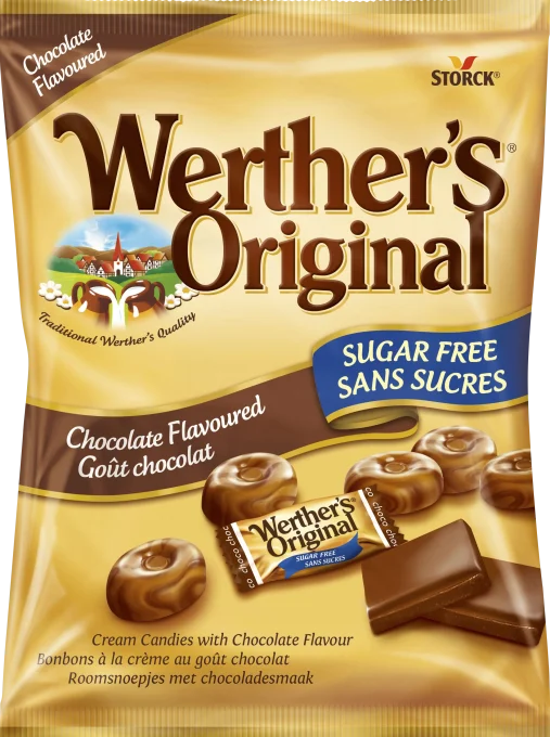 Werthers Original Choklad Sockerfri 60 g Werther'S