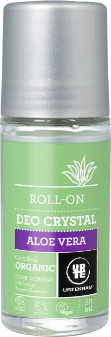 Urtekram Aloe Vera Deokristall Roll-On 50 ml Urtekram