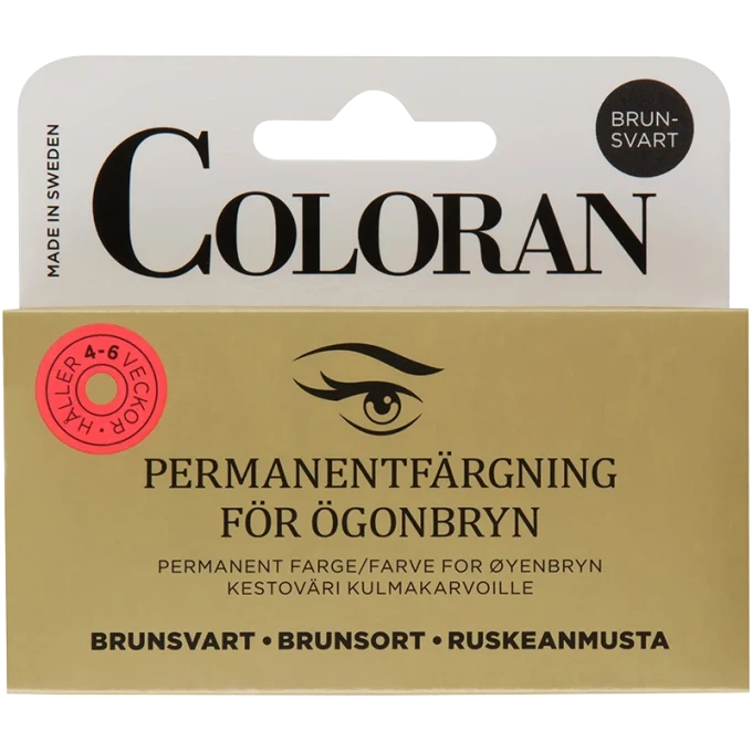 Coloran Ögonbrynsfärg 1st Brunsvart Coloran