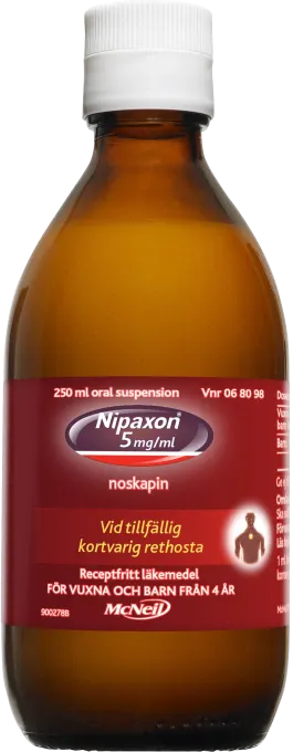 Nipaxon oral suspension 5 mg/ml 250 ml Nipaxon