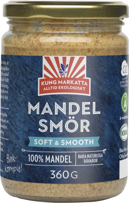 Kung Markatta Mandelsmör Krav 360 g Kung Markatta