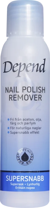 Depend Nagellacksremover O2 Blå 100 ml Depend