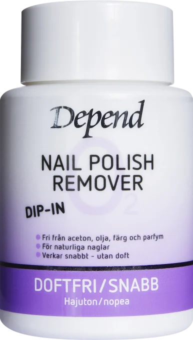 Depend O2 Dip Remover Lila 75 ml Depend
