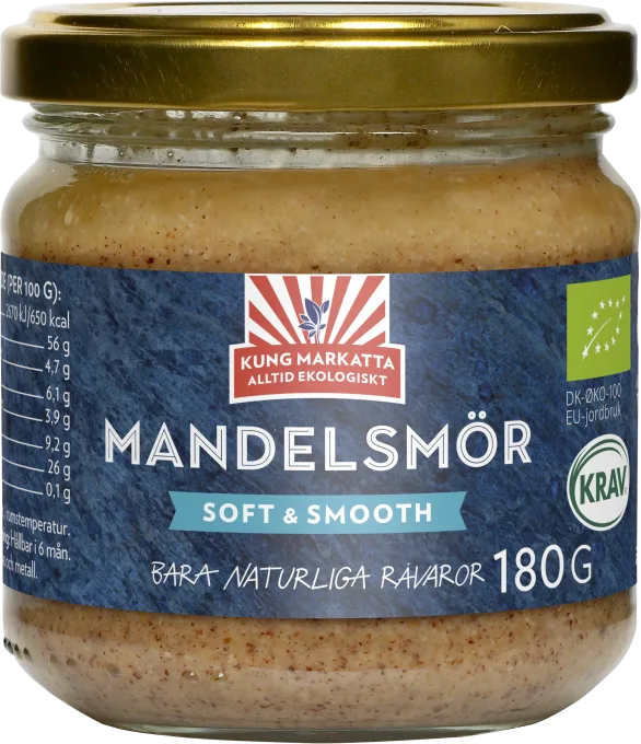 Kung Markatta Mandelsmör Krav 180 g Kung Markatta